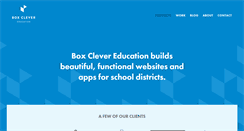 Desktop Screenshot of boxcleveredu.ca