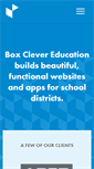 Mobile Screenshot of boxcleveredu.ca