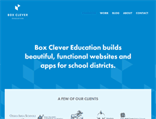 Tablet Screenshot of boxcleveredu.ca